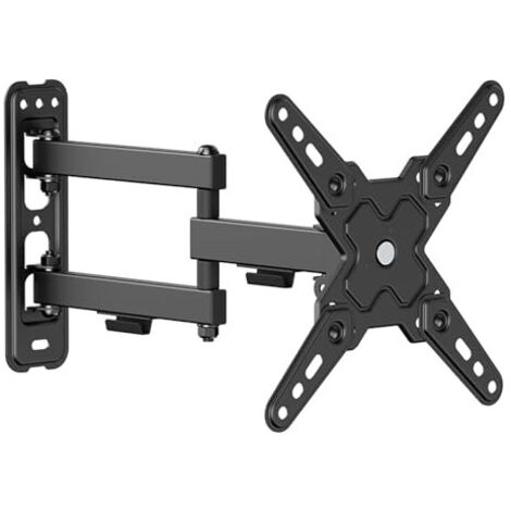 Value Supporto TV Parete 13-43" 20kg 3 Rotazioni Nero RO17.99.1235