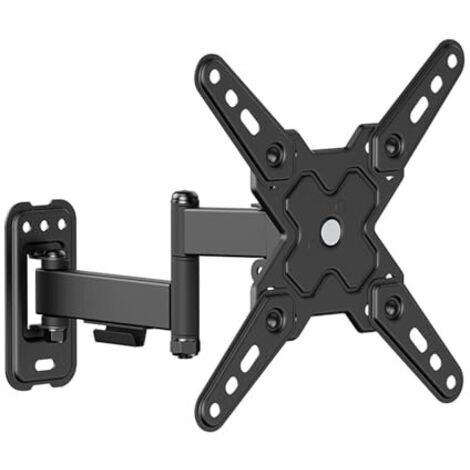Value Supporto TV Parete 13-43" 3 Punti Rotazione Capacità 20kg Accessorio Televisore