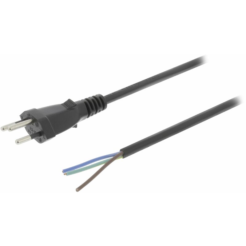 

Valueline Cable de Alimentación Suizo CH Tipo 12 - - 3 m Negro NE550650451