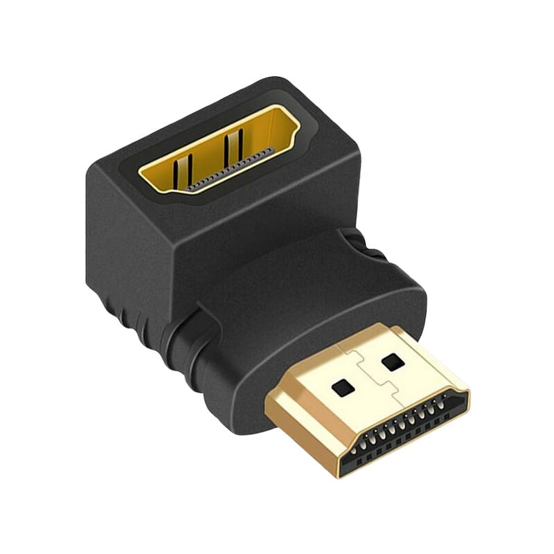 

Adaptador HDMI acodado 90 grados Negro