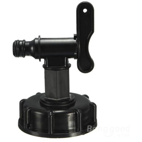 Valve à Raccord Rapide pour Tonneau IBC avec Robinet 15mm - Accessoires Vidange Jardin