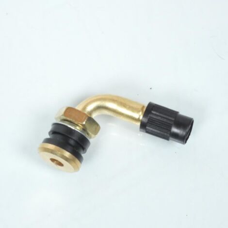 Valve à visser coudée 90° type PVR32 RSM pour jante tubeless moto