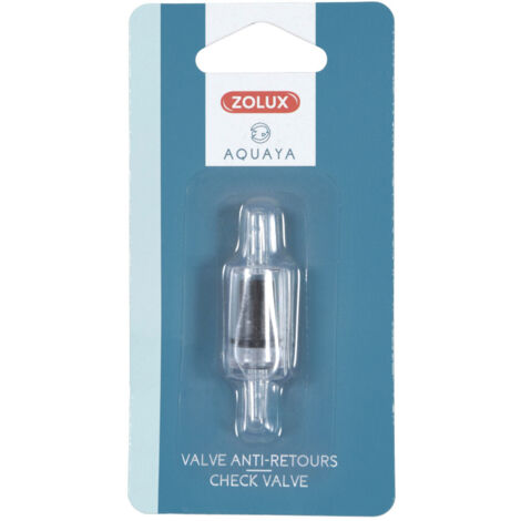 Valve anti-retour ø 1.5 x longueur 5.5 cm pour aquarium. - zolux