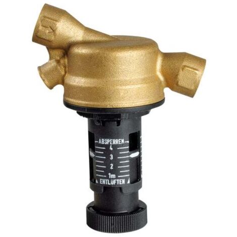 Valve anti-siphon à piston Afriso hauteur de sécurité 1,0 - 4,0 m