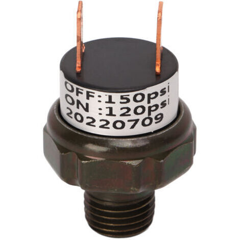 Valve de commande de pression de compresseur d'air, pièce de rechange de voiture en acier inoxydable pour klaxons de Train 120-150PSI