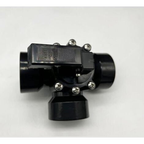 Valve de direction pour spa 4517, valve étanche universelle 1,5", valve de direction à trois voies 1,5", valve pour orifice de pompe à sable