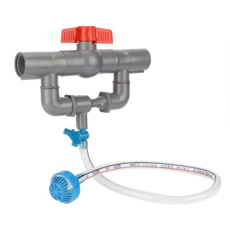 Valve de dispositif d'engrais, injecteur d'engrais à mélange automatique Valve de dispositif d'engrais bien distribuée pour l'aquaculture, l'agriculture