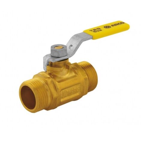 Valve de dosage droite avec levier de commande TER - ARCO Dimensions : 2 "M x 2 "M