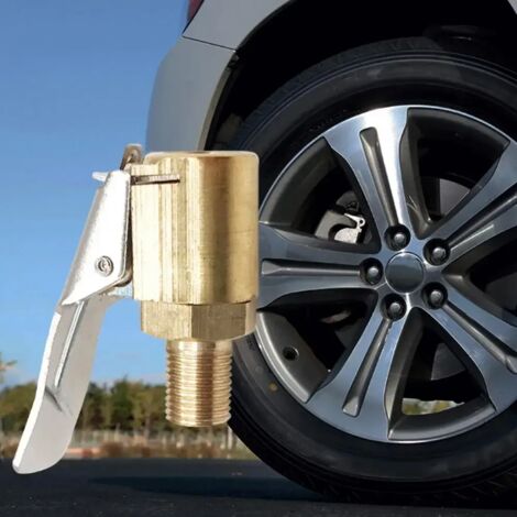 Valve de gonflage pour pneus de voiture, mandrin de gonflage pour roue de pneu, connecteur de valve de gonflage pour compresseur, accessoires automobiles-AquaForge