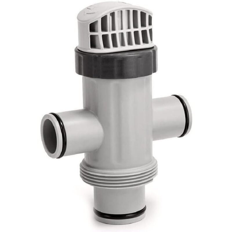Valve de piston à double tuyau fendu, pièces de piscine de rechange avec double entrées pour pompe de filtre de piscine hors sol pour Intex