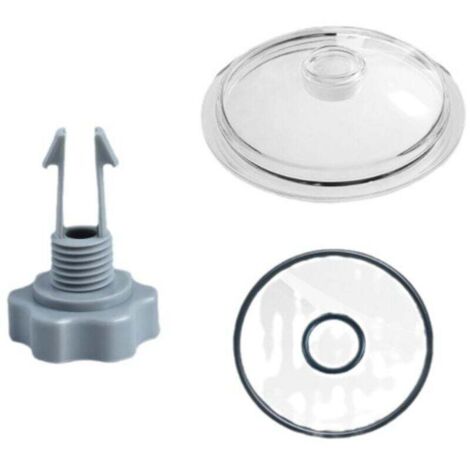 Valve de purge d'air et joint torique de rechange pour pompe de filtration Intex 10460 10264-2 + couvercle de trappe