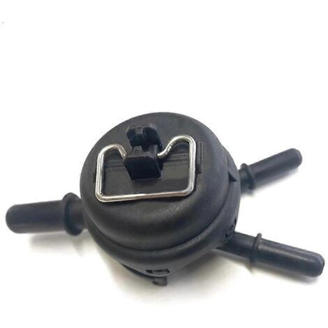 Valve de purge d'air pour vase d'expansion de liquide de refroidissement, noir