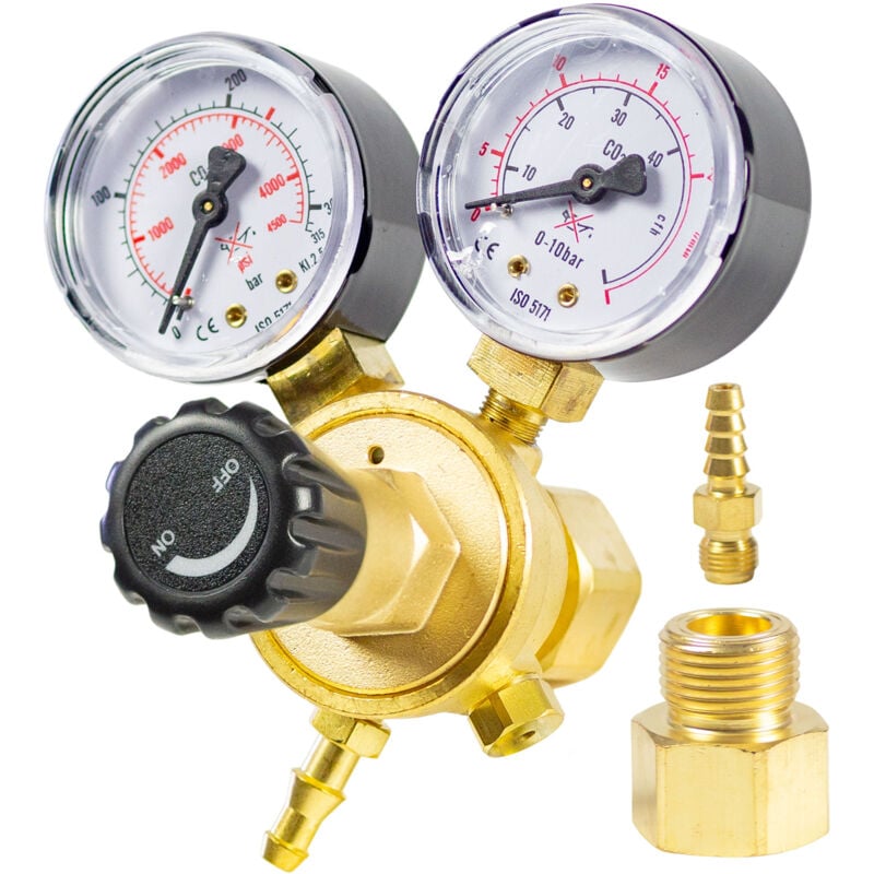 Valve de réduction standard CO2/gaz argon Soudage mig mag tig Mw Tools MWGRAO6