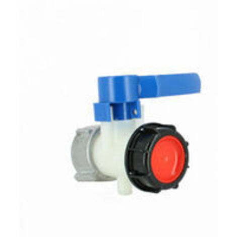 Valve de réservoir - Écrou S60X6 et sortie S60X6 - Compatible 1pc