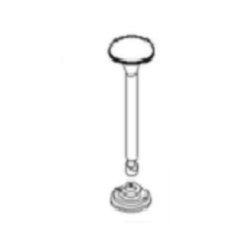 Valve d'échappement originale BRIGGS & STRATTON pour moteur de tondeuse à gazon 497871