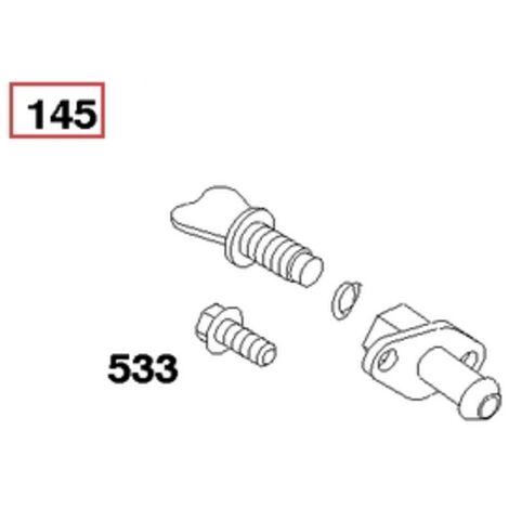 Valve d'échappement originale BRIGGS & STRATTON pour moteur de tondeuse à gazon 825072