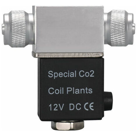 Valve Magnetique Electrique De Regulateur De Systeme De Co2, Double Tete, Sortie Dc 12V