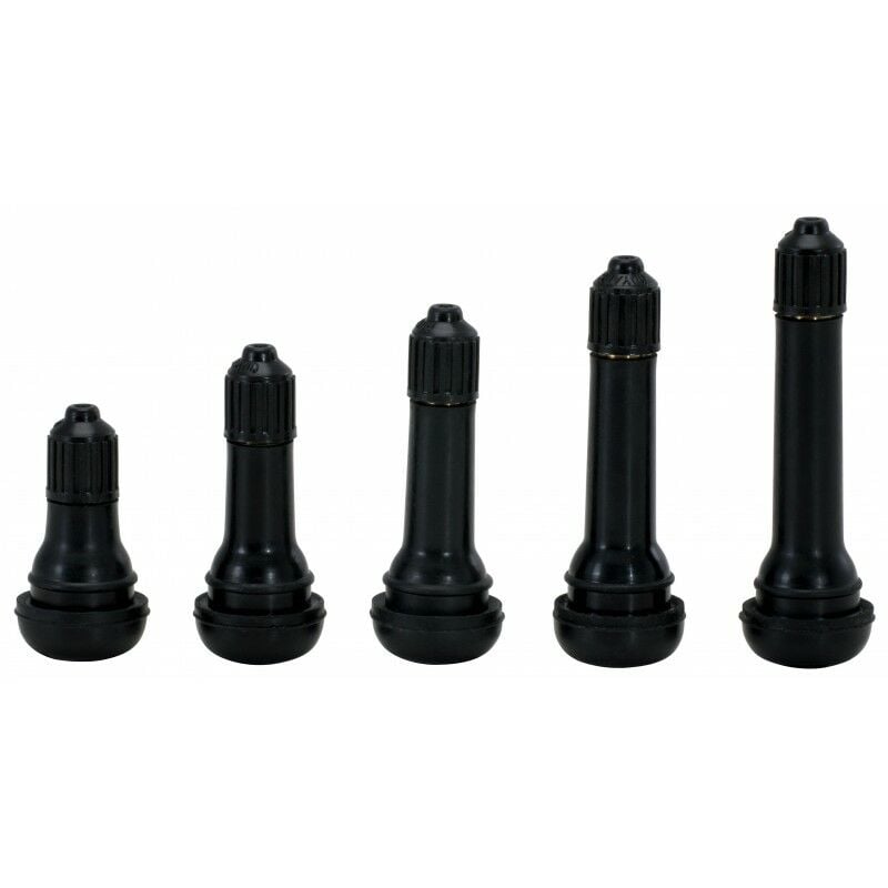 Valve pneu tubeless, Ø11,5 x 49mm, 4,5bar maxi, lot de 100pcs