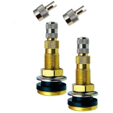 Valves de pneus TR618A, valves pour pneus tubeless à air et liquide de tracteur --