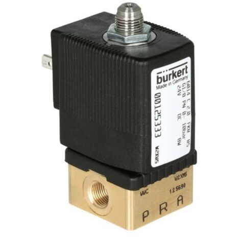 Valvola a comando diretto Burkert 126140 ottone 3/2 vie