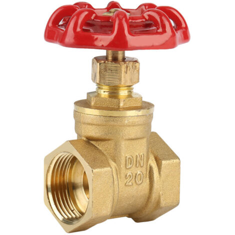 Valvola a saracinesca in ottone Eosnow DN20 BSPP G3/4, valvola di blocco rotante 232 PSI per acqua, petrolio e gas
