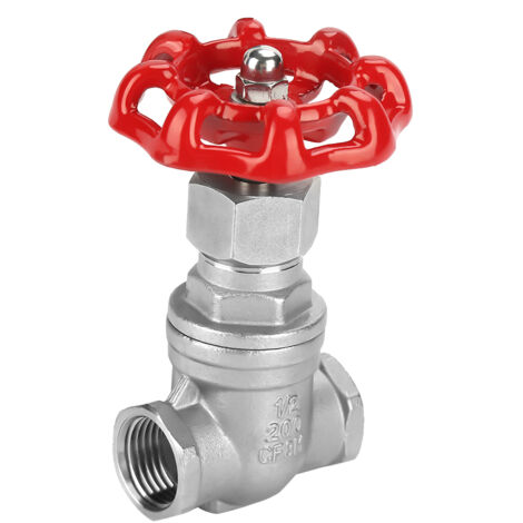 Valvola a saracinesca rotante DN15 in acciaio inox BSPP G1/2 per acqua, olio e gas