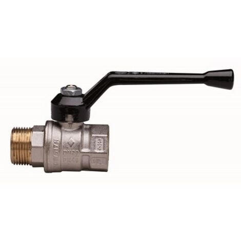 VALVOLA A SFERA A PASSAGGIO TOTALE FILETTATURA MF 1"1/2 DN 40 PN 40