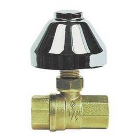 VALVOLA A SFERA AD INCASSO CON CAPPUCCIO 1/2'' DN 15 PN 64