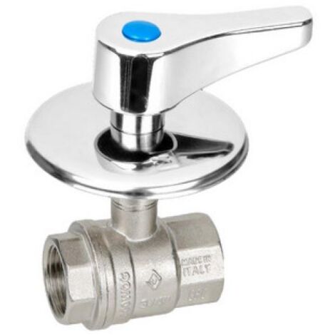 VALVOLA A SFERA AD INCASSO CON MANIGLIA 3/4''  DN 20  PN 40