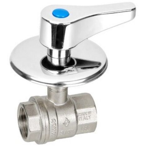 VALVOLA A SFERA AD INCASSO CON MANIGLIA 3/4'' DN 20 PN 40