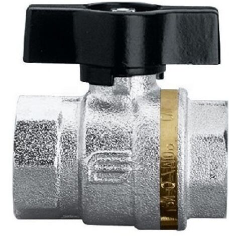 Valvola a sfera ASTER FF con farfalla in alluminio 1" 0821N406 - -  EFFEBI - -