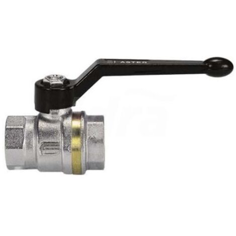 Valvola a sfera ASTER FF con leva alluminio 1" 0801N406 - -  EFFEBI - -