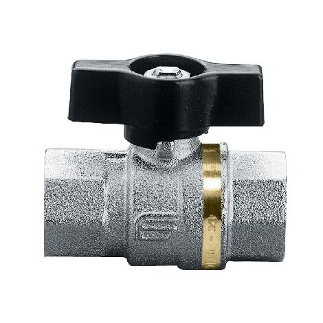 Valvola a sfera COMET FF con farfalla in allumino 3/4" 0921R205