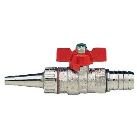 VALVOLA A SFERA CON LANCIA E PORTAGOMMA 3/4 x 20 DN 20 PN 30