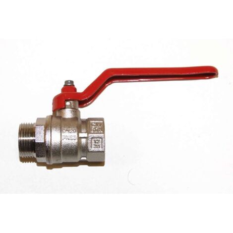 Valvola a sfera con leva maschio - femmina 3/4"