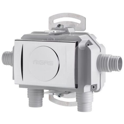 VALVOLA A SFERA DA INCASSO GAS GASLOCK 1/2 con att. 3/4 MM