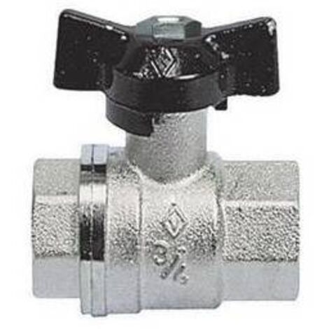 VALVOLA A SFERA FF CON FARFALLA 3/8'' DN 10 PN 64 BUGATTI