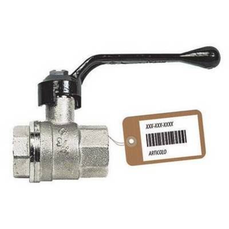 Valvola A Sfera In Ottone Femmina/femmina - Diam. 1.1/2" Leva - Foto 9