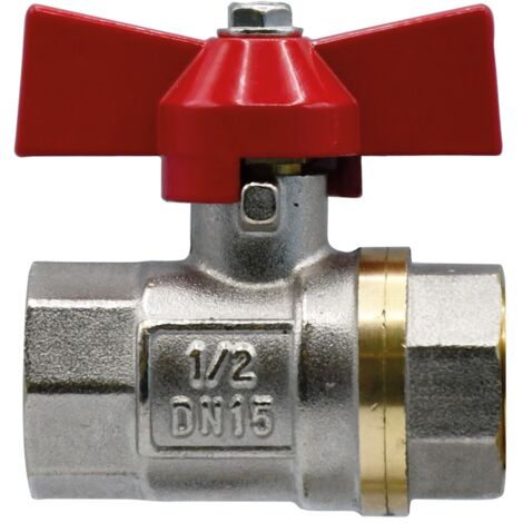 VALVOLA A SFERA FF FF 1/2 - pz. 1 KONCRETO