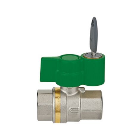 Valvola a sfera galaxy key con serratura a chiave 1/2"  dn 15  pn 63