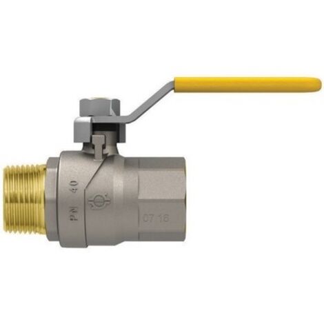 VALVOLA A SFERA GAS CON LEVA FUTURGAS MF 1"1/2 DN 40