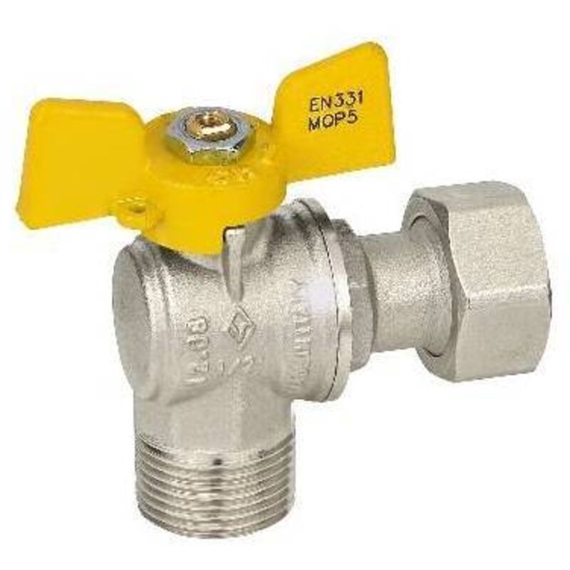 Valvola A Sfera Gas Maschio Dado Mobile 3 4 X 3 4 Bugat