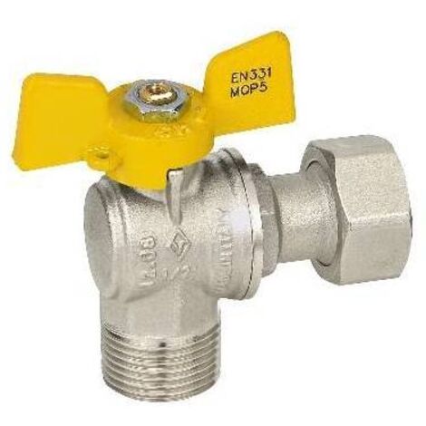 VALVOLA A SFERA GAS  MASCHIO / DADO MOBILE 3/4 x 3/4 BUGAT