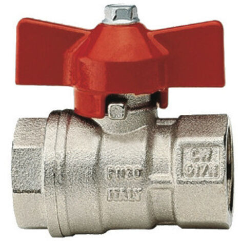 Valvola a sfera maniglia F–F 3/8" Art. 092 – compatta e resistente