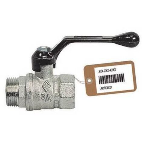 VALVOLA A SFERA MF  CON LEVA F-BRICO 1"  DN 25  PN  40 FAIDF