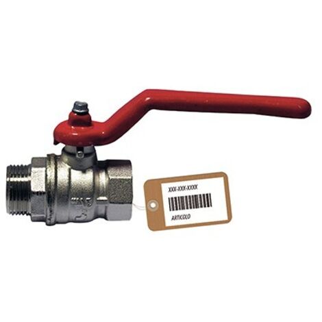 VALVOLA A SFERA MF CON LEVA F-BRICO 3/8" DN 10 PN 64