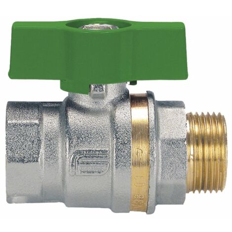 Valvola a sfera MF maniglia a farfalla PN 40 nf 1/2"