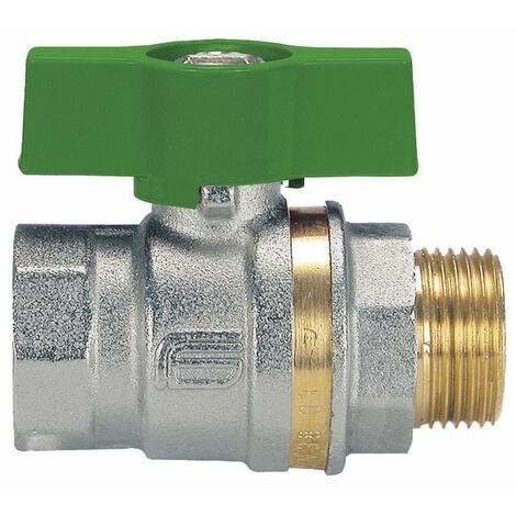 Valvola a sfera MF maniglia a farfalla PN 40 nf 1/2"