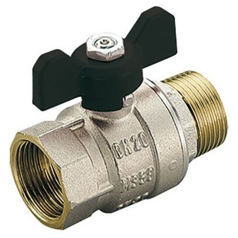 VALVOLA A SFERA MF SCIROCCO PASSAGGIO TOTALE CON FARFALLA 1/2" DN 15 PN 50