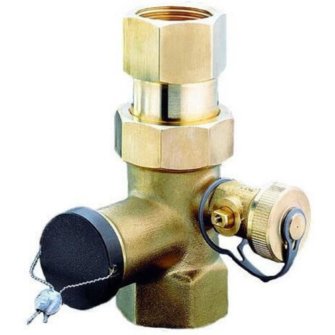 Valvola a sfera OV 3/4Zx3/4Z con dispositivo di chiusura